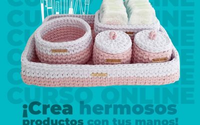 Curso Organizadores en Crochet: Crea organizadores únicos hechos a mano