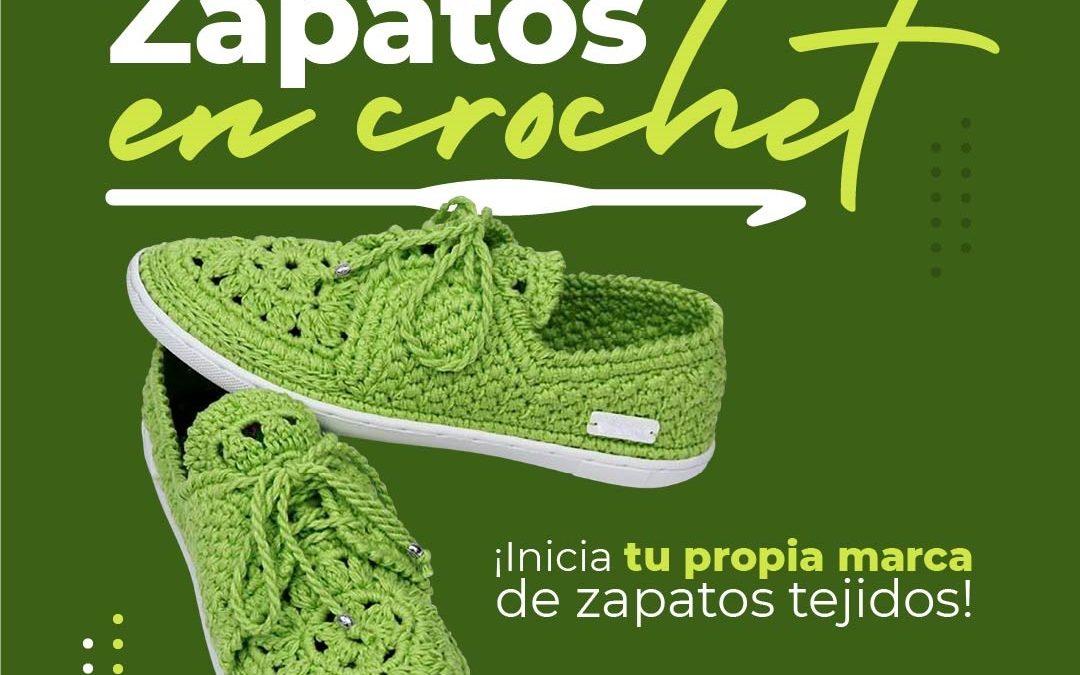 Zapatos hechos a online crochet